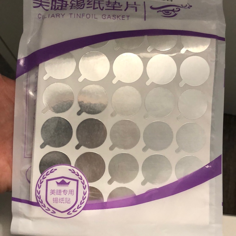FREE With Purchase - Stickers - Ciliary Tinfoil Gasket For Lash Extension